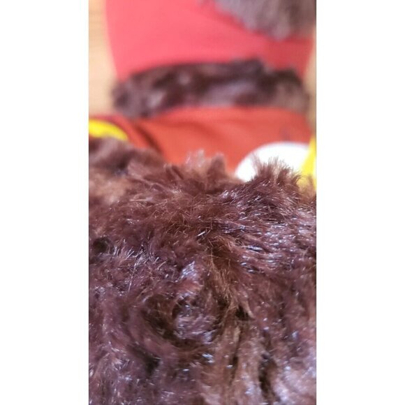 Brown Build-A-Bear Stuffed Animal Plush The Flash Outfit Wired Arms Sound‎ JL - Picture 2 of 13